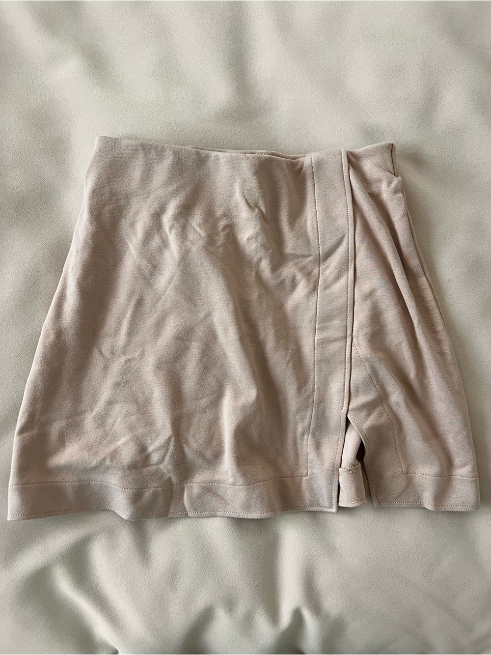 H&M Dusty Rose Knit Mini Skirt